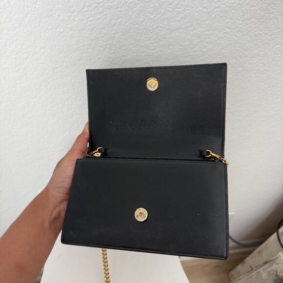 Saint Laurent Kate Small Tassel WOC in Grained Leather | Worn w/ Box & Dust Bags - Picture 5 of 9